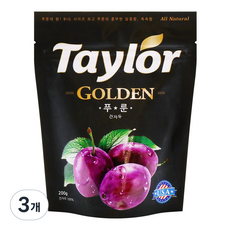 프리미엄 테일러 골든 푸룬 200g 3개, ONE COLOR, 200G 3개