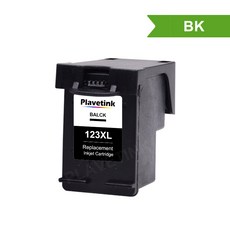 Plaetink HP 123 123XL Deskjet 1110 1111 1112 2130 2132 2133 2134 3630 3632 3637 3638 프린터, 01 123 1 X BK, 01 123 1 X BK