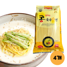 할매손 콩국수 건면 노란면 온면, 4개, 3kg