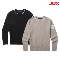 [JDX] 여성 소매 로고 포인트 라운드 스웨터 2종 택 1(X4SPT5351)