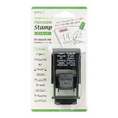 [천삼백케이] [미도리] Paintable Stamp - 메세지, 단품