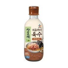 CJ 산들애 처음부터 가쓰오 육수 525g, 1개