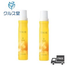헤어무스 루벨 트리에 폼 4 200g2 책 LebeL TRIE 헤어 무스 크립스틱 루즈도, 200g, 1개