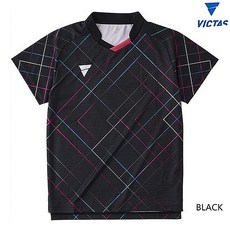 빅타스 탁구복 GS319 블랙 티셔츠