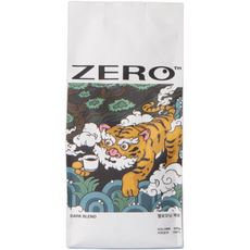 헬로모닝 제로 다크 블렌드 원두, 홀빈(분쇄안함), 500g, 2개
