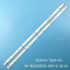 현대 h-led32r505bs2s LED32-ES5004 LCD TV용 백라이트 스트립 RF-BS320E30-0501S-28 A1 32f1000 v320dj8-, 1개 - r2h28a