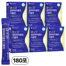 알파CD 알파사이클로덱스트린 싸이클로 시클로 더블핏 30p, 6박스, 30회분 6박스, 30회분