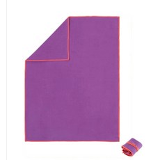 바이오버씨 목욕타월 디캐논 수영 운동 속건 흡수 타올 수건 S번 NABAIJI, 42*55CM, 보라색