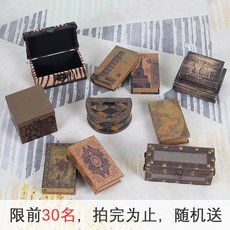 슈트케이스 복고 옛날식 손으로드는 여행 가죽가방 앤티크