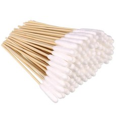애완 동물 귀 클리너 코튼 버드 클리너 큰 면봉 스틱 고양이 개 왁스 제거용 100, [01] 100pcs, 01 100pcs, 100개