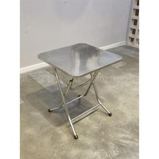 야장테이블 편의점 세트 접이식 포차 루프탑 포장마차 야외 테라스 카페, 공식 표준, C. 60x60 접이식 사각 테이블