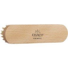 [독일내수] 다스코 Dasco 신발 bristle 브러시 17cm 화이트 슈케어 코도반 구두 광택 브러시, 1개 - 코도반구두