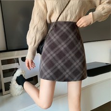 영인시스템 인싸템 여성의류 일찍이 하이웨이스트 날씬해 보이는 힙랩 A라인 미니 여름