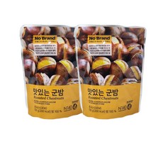 노브랜드 맛있는군밤 100g, 2개