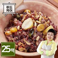 [KT알파쇼핑]빅마마 이혜정의 꽉찬 수제 영양밥 25팩 (120g x 25개), 120g, 25개