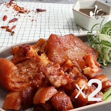 바먹 마늘양념 돼지꼬리 150g 돈꼬리구이 꼬리족발, 바먹 마늘양념 돼지꼬리 150g x 2팩