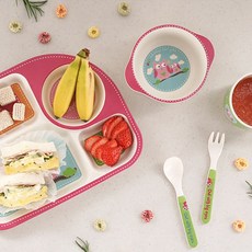 내열 옥수수 그릇 - 5P 기프트 세트(부엉이), 단품, 1개