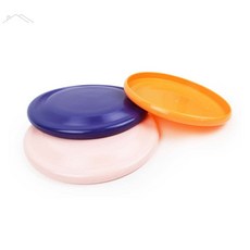 리빙마당 애견 원반 강아지장난감, 오렌지, 1개