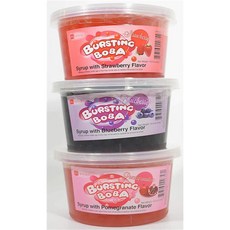Bossen 보센 버스트 팝핑 보바 베리 펀팩 딸기 블루베리 석류 Bursting Popping Boba Berry Fun Pack Strawberry Blueberry Pomegranate