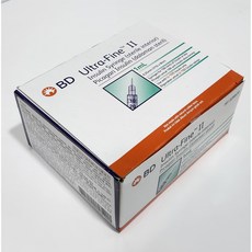 BD울트라파인2 1ml 인슐린 주사기0.25mm( 31G) 8mm 1박스(100개), 1개