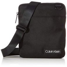 캘빈클라인 남자 가방[관세포함가] Calvin Klein Men's Ultimate Nylon Flat Crossover Crossovers Black OS