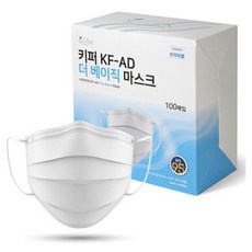키퍼 마스크 비말차단 대형 KF-AD 식약처, 100매입, 3개