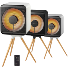 신일 하이라이트 에코 큐브 전기히터 12인치 반사판 안전장치 리모컨 터치조작 인체감지 온도조절