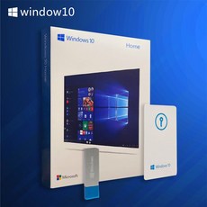 정품 win10 윈도우10 윈도우11 PRO 영문판 OEM 설치 CD 라이센스 동봉 64비트, Win10 영어 64비트 CD 패키지
