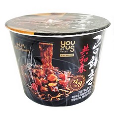 유어스 공화춘 짜장 컵라면 160g, 16개