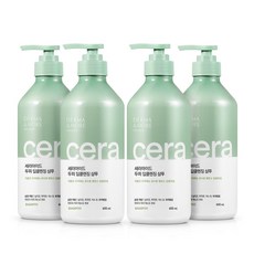 더마앤모어 세라마이드 두피 딥크렌징 샴푸, 600ml, 4개