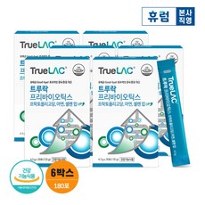 [휴럼] 트루락 프리바이오틱스 6박스 아연 유산균 프락토올리고당 셀렌, 150g, 6개