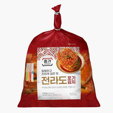 (종가집) 칼칼하고 깊은맛 전라도 포기김치 3.3kg, 1개