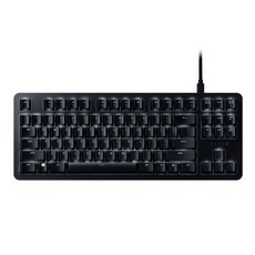 레이저 Blackwidow Lite Stealth US 유선 일반형 키보드, 혼합색상, RZ03-0264, 오렌지축