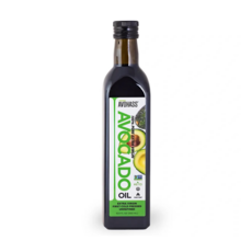 Avohass Mexico USDA 인증 엑스트라 버진 아보카도 오일 499.8ml(16.8oz) 병, 1개, 500ml