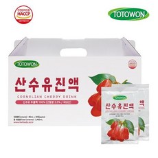 강원식품 산수유진액 80mL 120포