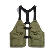 야외 캠핑 다기능 조끼 여름 맞는 낚시 자켓 마운틴 시스템 기능, 1개, 1.All yards