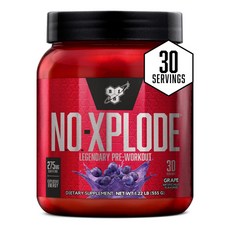 단백질파우더 프로틴파우더 NO-XPLODE 남성용 여성용 에너지 보충제 포도 30회 분량, 1개, 555g