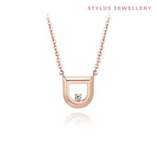 골든듀글리터링러브목걸이