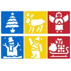 크리스마스스텐실