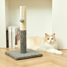 펫토리아 GP 방울 장난감 스탠드 고양이 스크래쳐 그레이