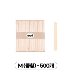 오아소 왁싱 우드 스파츌라, 500개