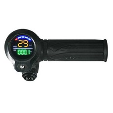 전동킥보드 스로틀, 맞춤형 6라인 스마트 라운드 컬러 스크린 버튼 모델, 1개