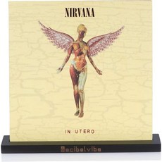 Vinyl Record Shelf in Wood Now Playing Stand Wall Mount to Showcase your Favorite Vinyls Single an, Black