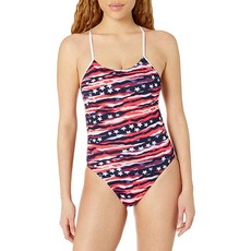 TYR All Amrcn 컷아웃핏 RD/WHT/BLU 26