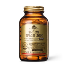 솔가 관절 엠에스엠 2000 182.27g, 120정, 4개