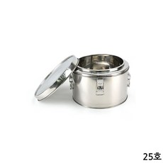 스테인레스 단체급식용 대용량 이중국통 25호, 단일옵션, 단일옵션