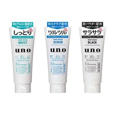 일본 시세이도 uno 우노 휩 워시 클렌징 폼, 1개, 130g