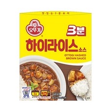 오뚜기 하야시라이스 3분하이라이스소스 간단요리 일본카레 아이반찬 200G, 2세트