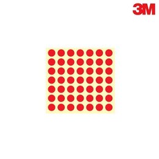 3M 강력 폼 양면 투명 테이프 편한 원형 안내판 테잎 문구 자동차도장 소품, 1개