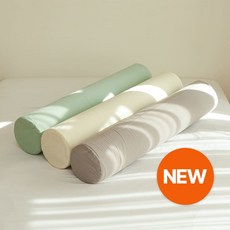 수면공감 초밀착 우유 냉감 바디필로우 원통 메모리폼 롱쿠션, 민트리프